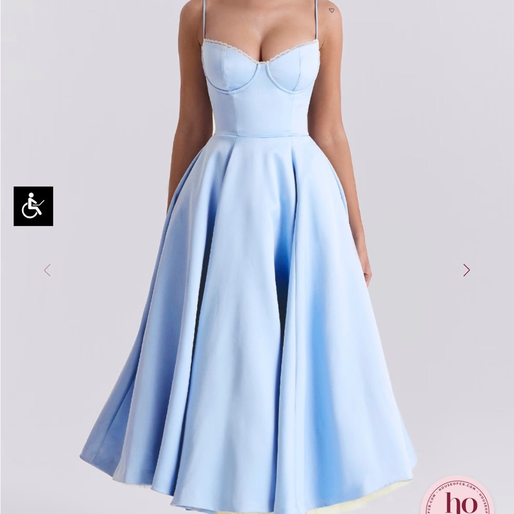 MADEMOISELLE
Cinderella Blue Tulle Midi Dress